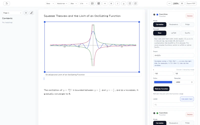 MathDraft screenshot 1