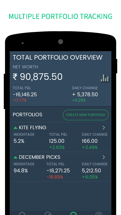 Smallcase Tracker (Portfolio Tracker - NSE Stocks) gallery image
