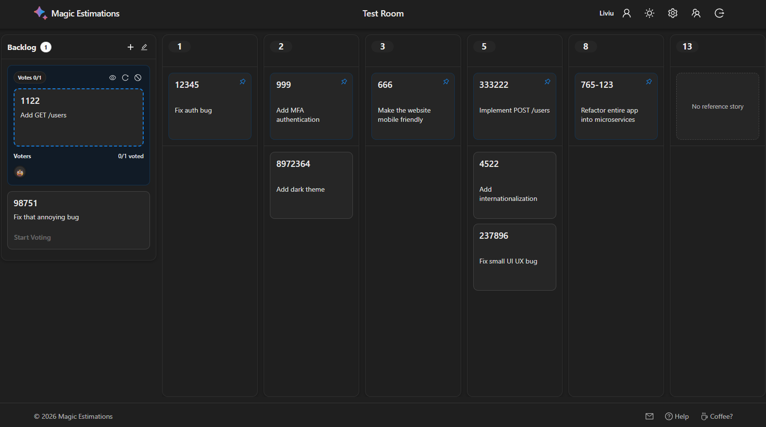 Magic Estimations gallery image