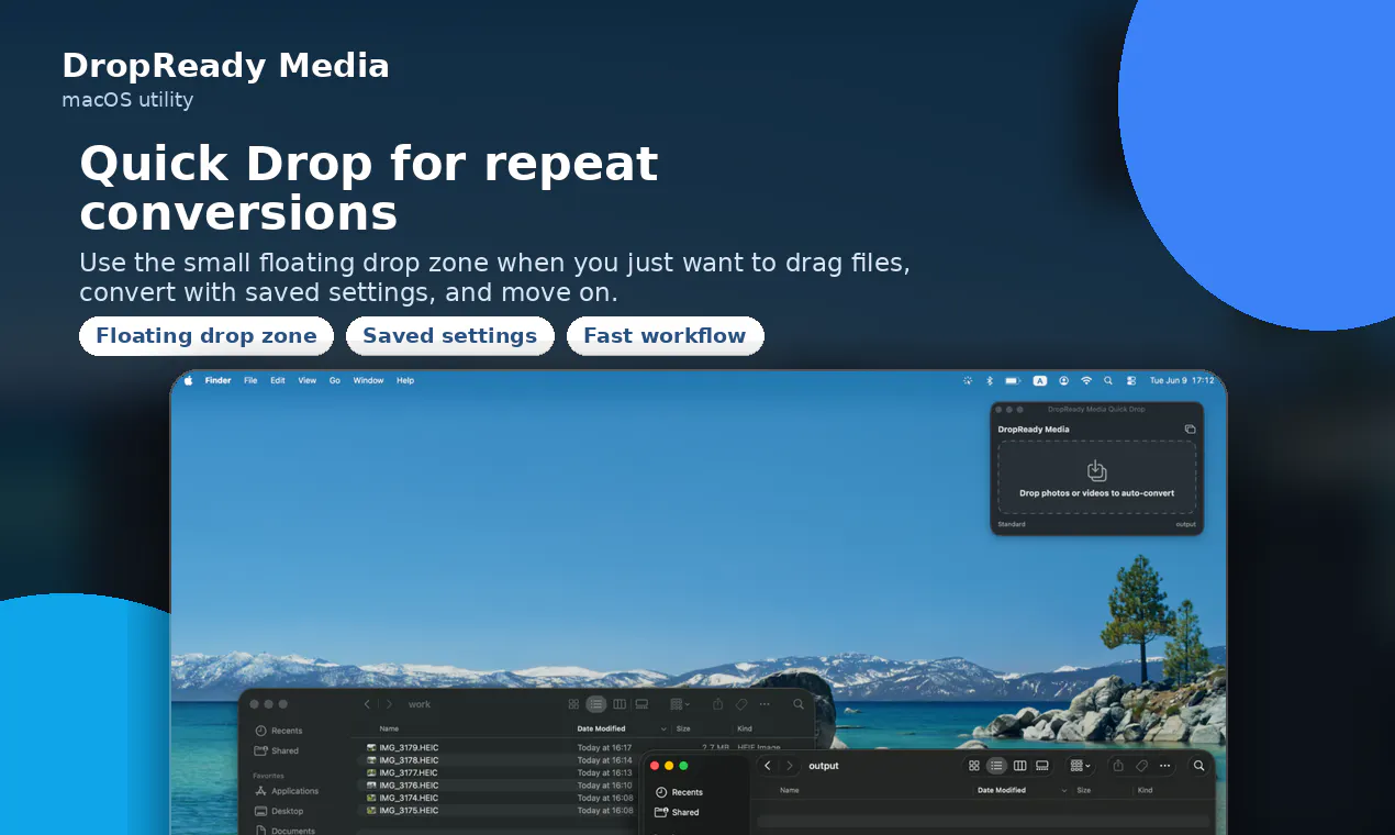 DropReady Media gallery image