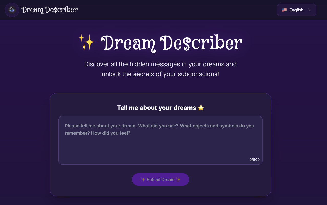 Dream descrição media 1