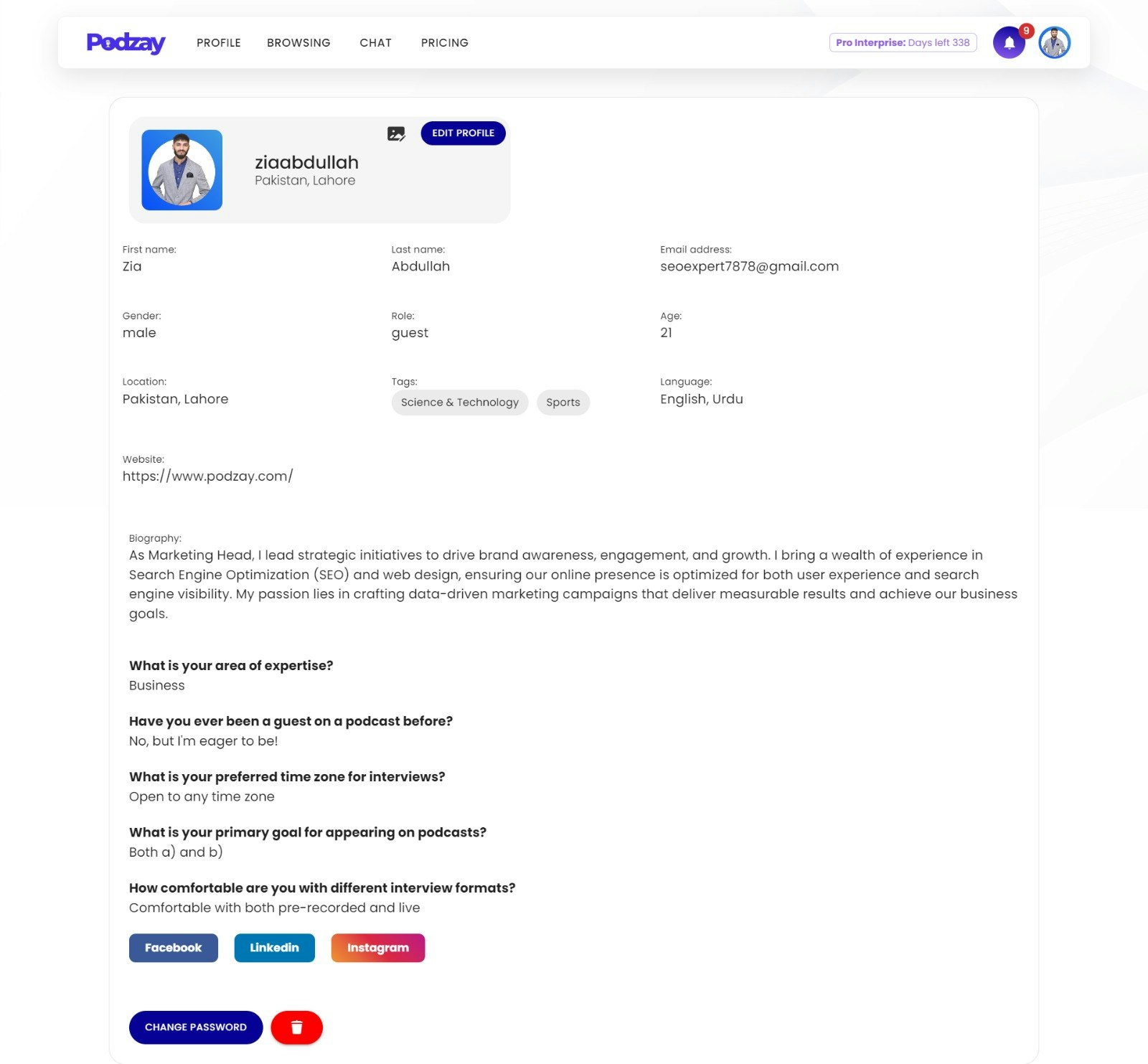 Podzay media 1