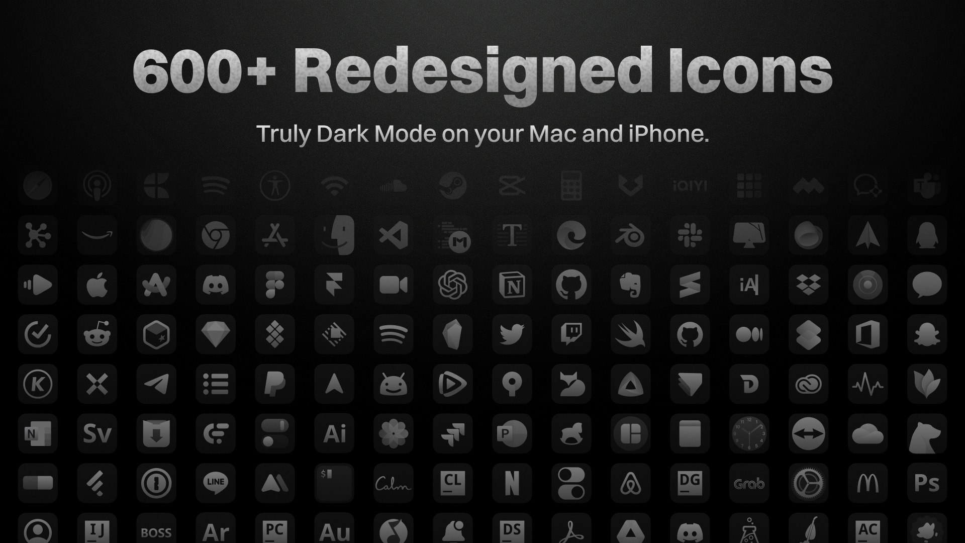 Darkos Simge Paketi - Mac ve iPhone'unuzda gerçekten karanlık mod medya 2