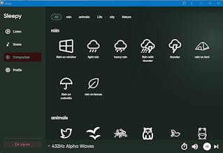 Sleep Music & White Noise gallery image