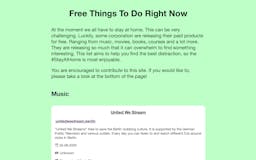Free Things To Do Right Now media 1