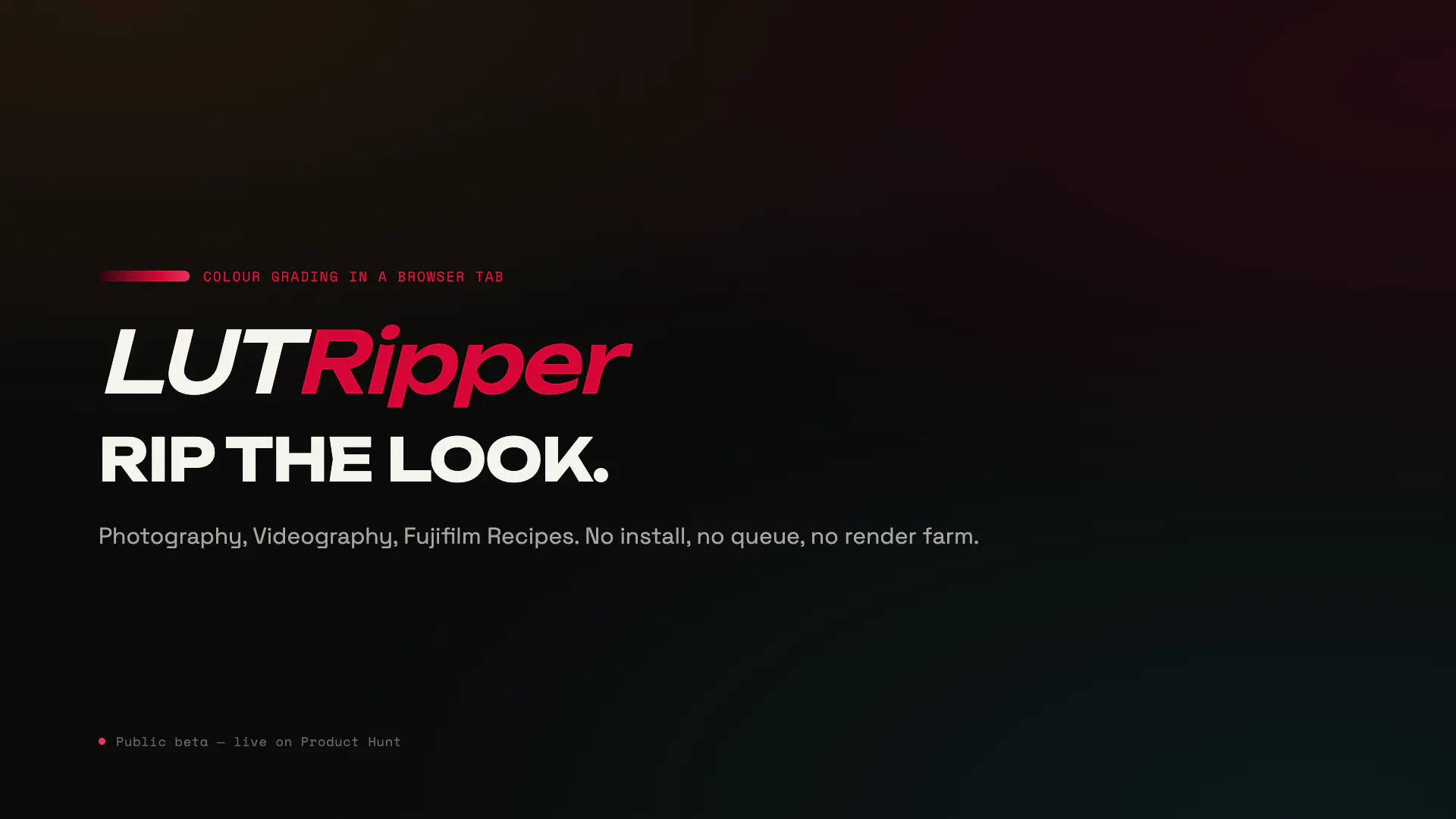 LUTRipper gallery image
