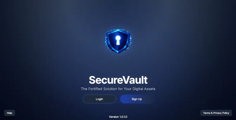 SecureVault: Hide & Encrypt Your Files screenshot 1