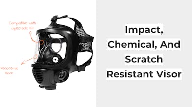 CM-6M Tactical Gas Mask gallery image