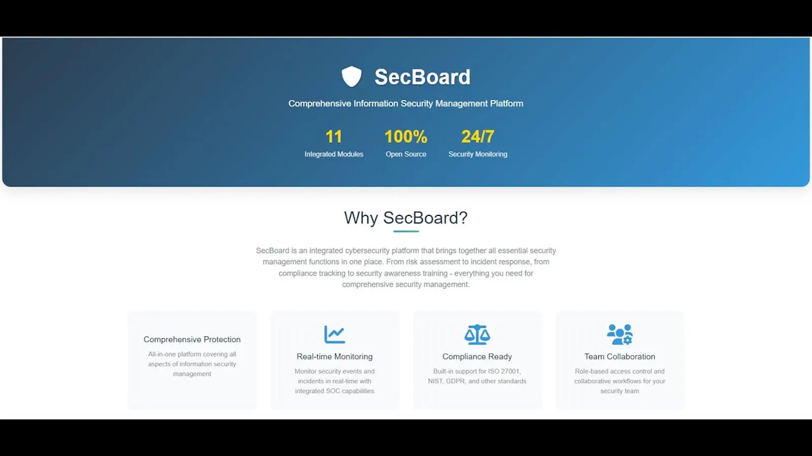 SecBoard screenshot 1 (video preview)