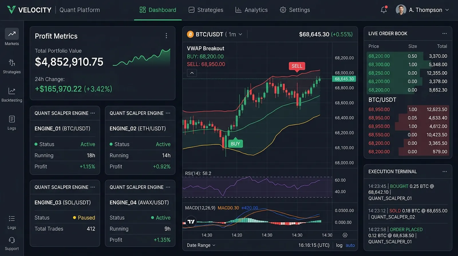 Alfa Quant Bot screenshot 1