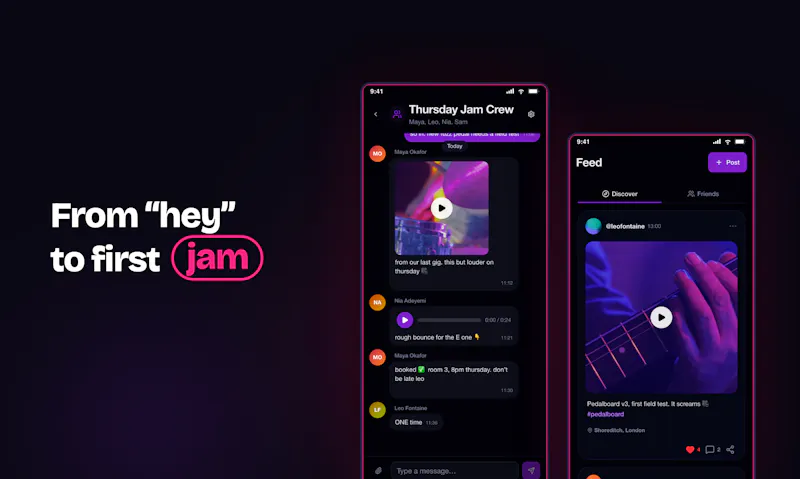 JamFan: Musician & Band Finder screenshot 2