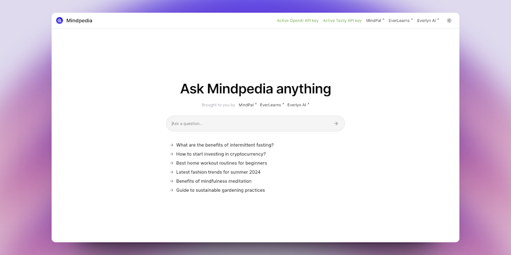 Mindpedia - Product Information, Latest Updates, and Reviews 2024 | Product Hunt