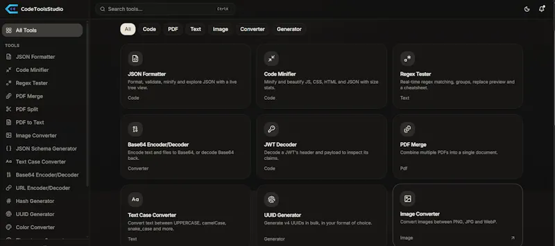 Code Tools Studio screenshot 4