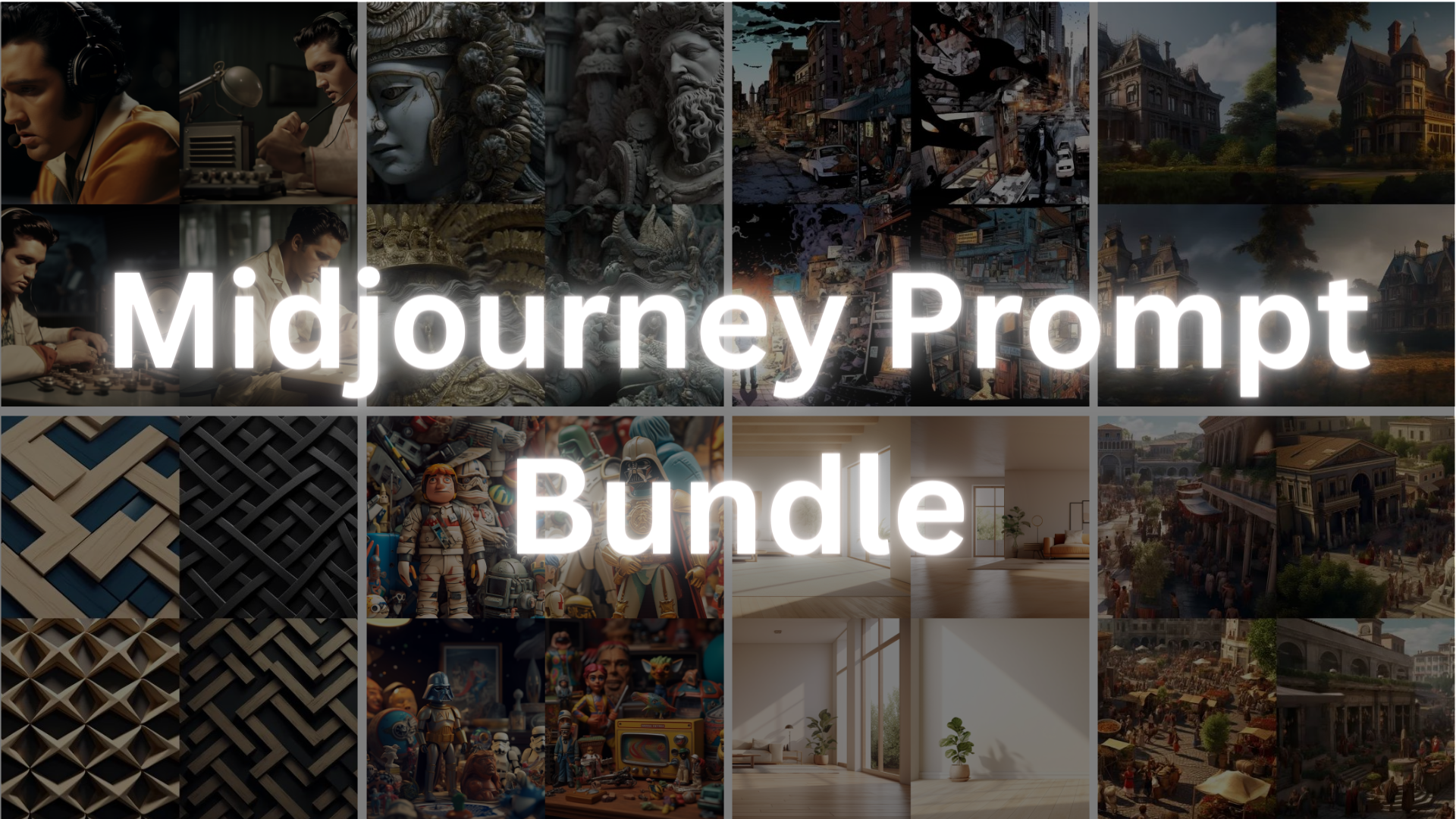 startuptile Midjourney V 5.1 Prompts Bundle-Over 200 inspiring prompts across 50 categories