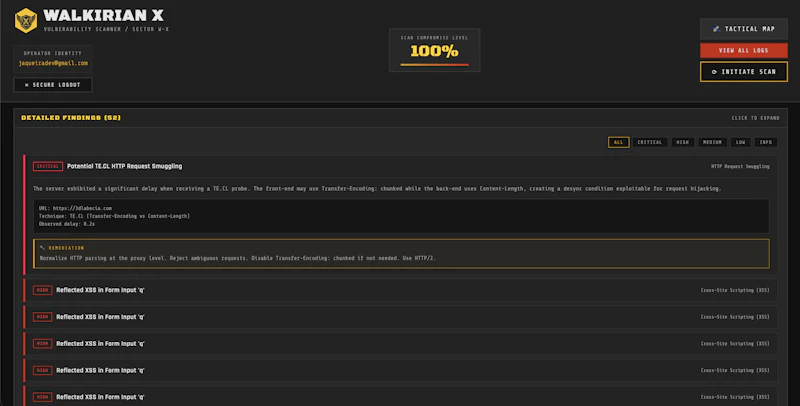 Walkirian X — Advanced SaaS Security screenshot 3