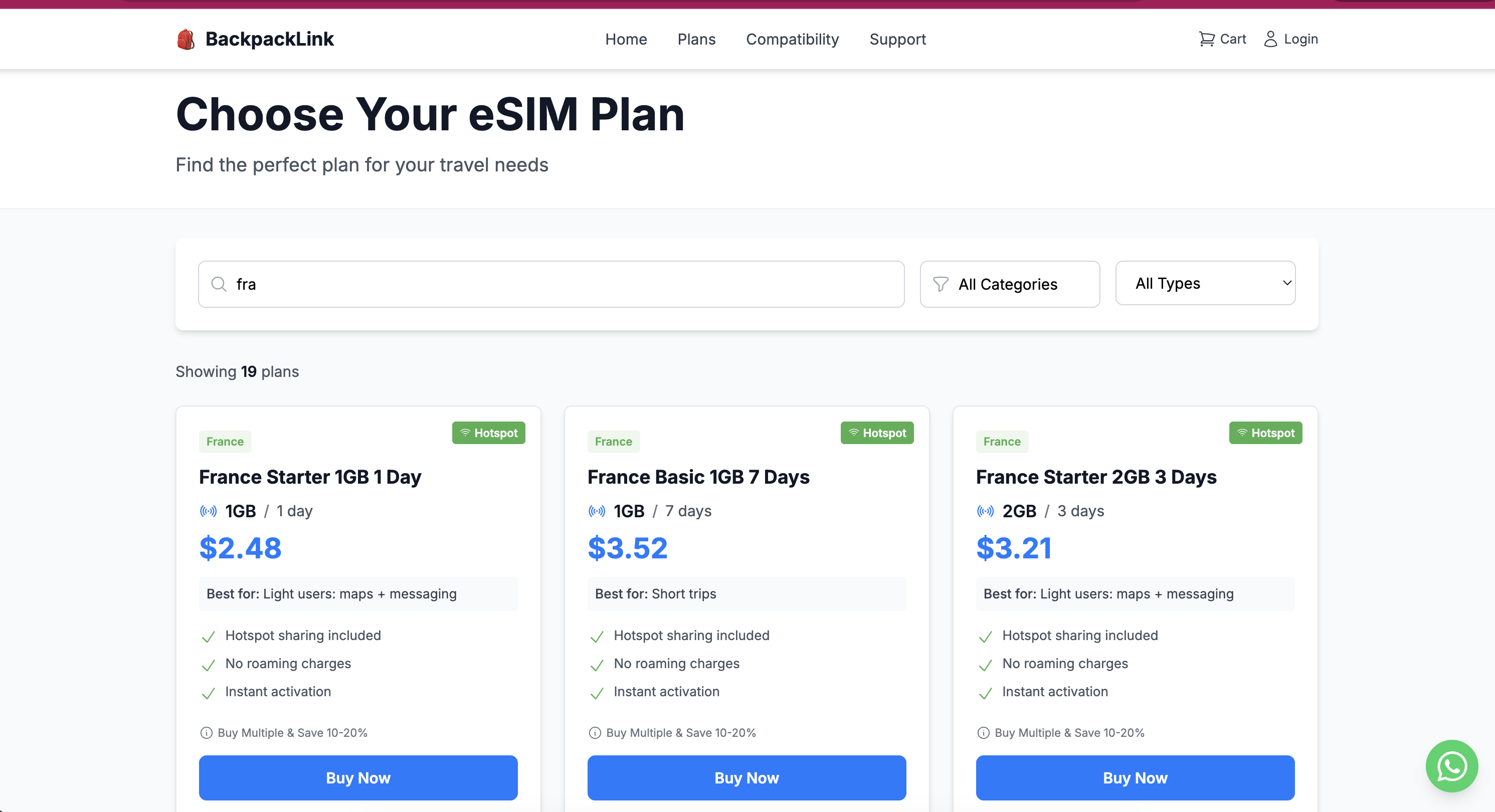 BackpackLink - Screenshot 4 showing product features and functionality