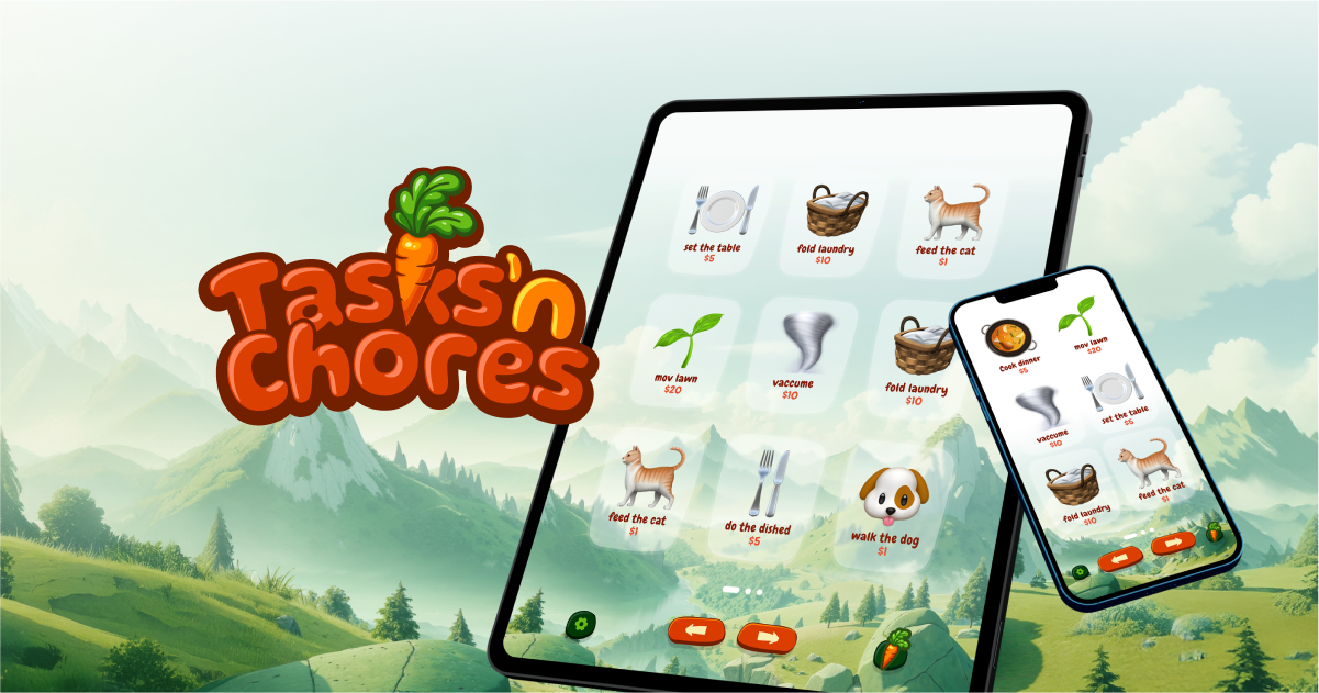 Tasks 'n Chores - Main product screenshot demonstrating key features and user interface