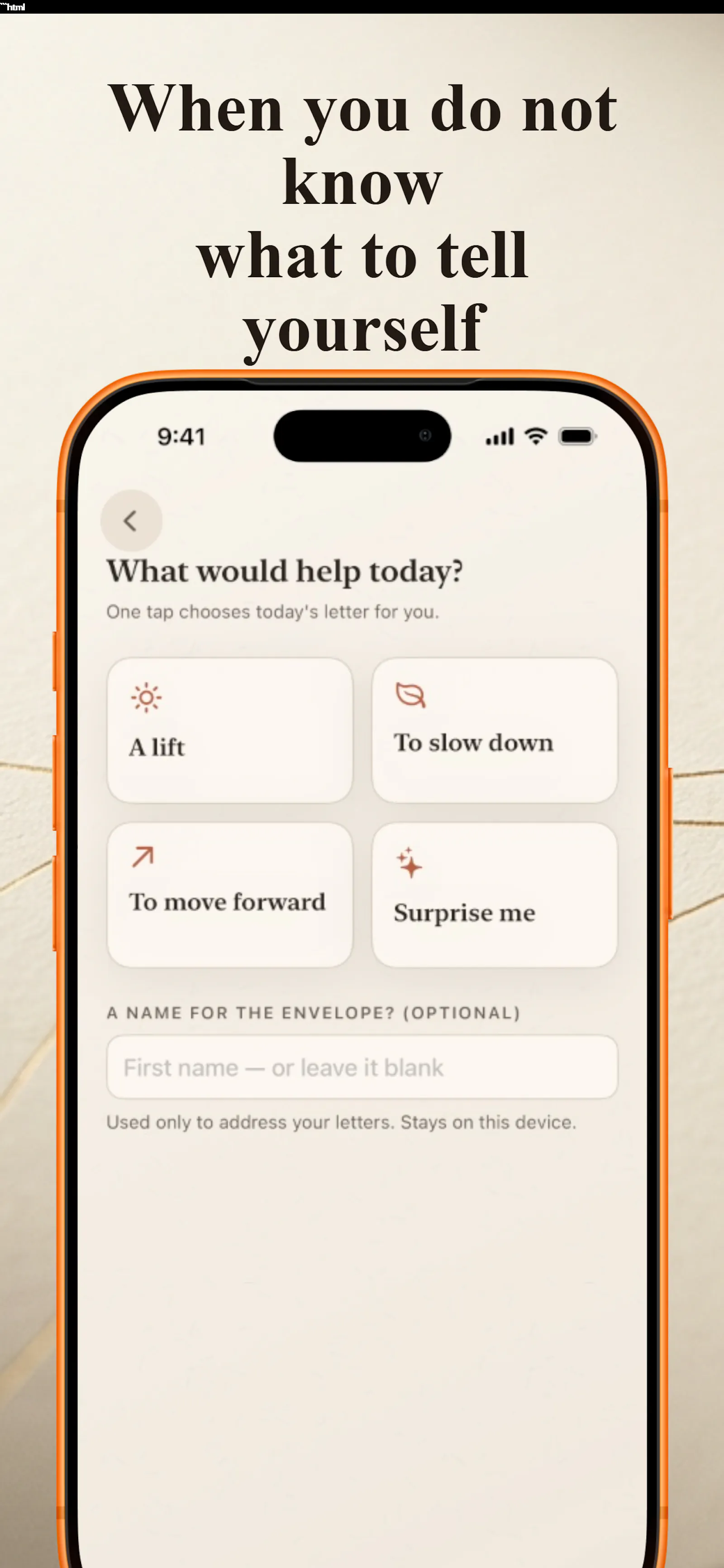 Dear You: Daily Letters screenshot 4