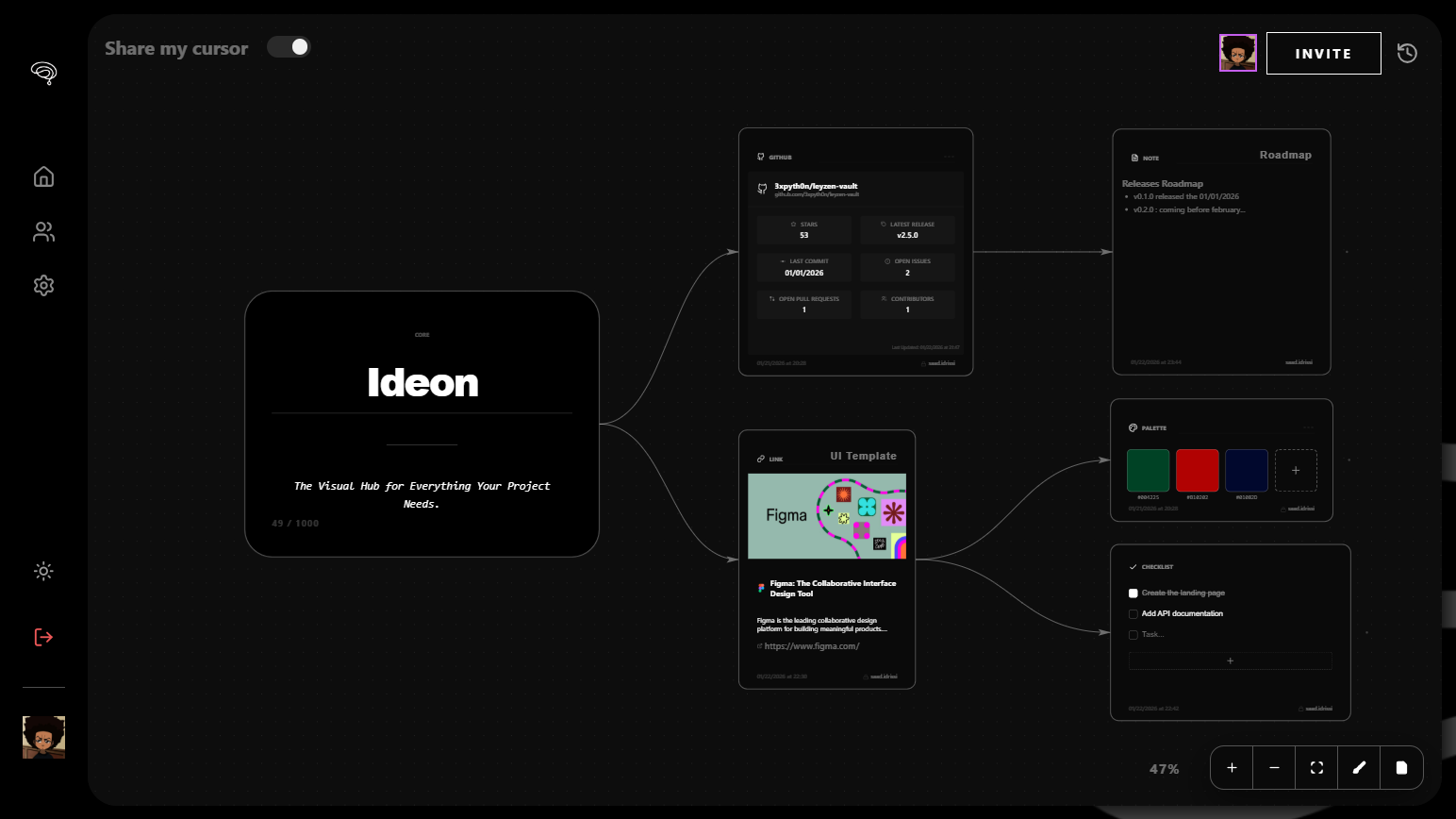 Ideon - Screenshot 4 showing product features and functionality