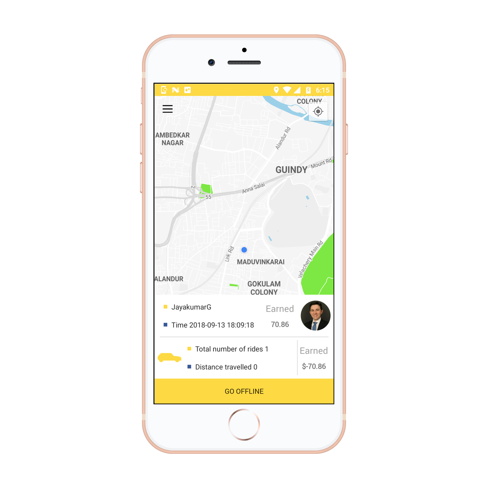 Uber Clone/Taxi Booking Application gallery image