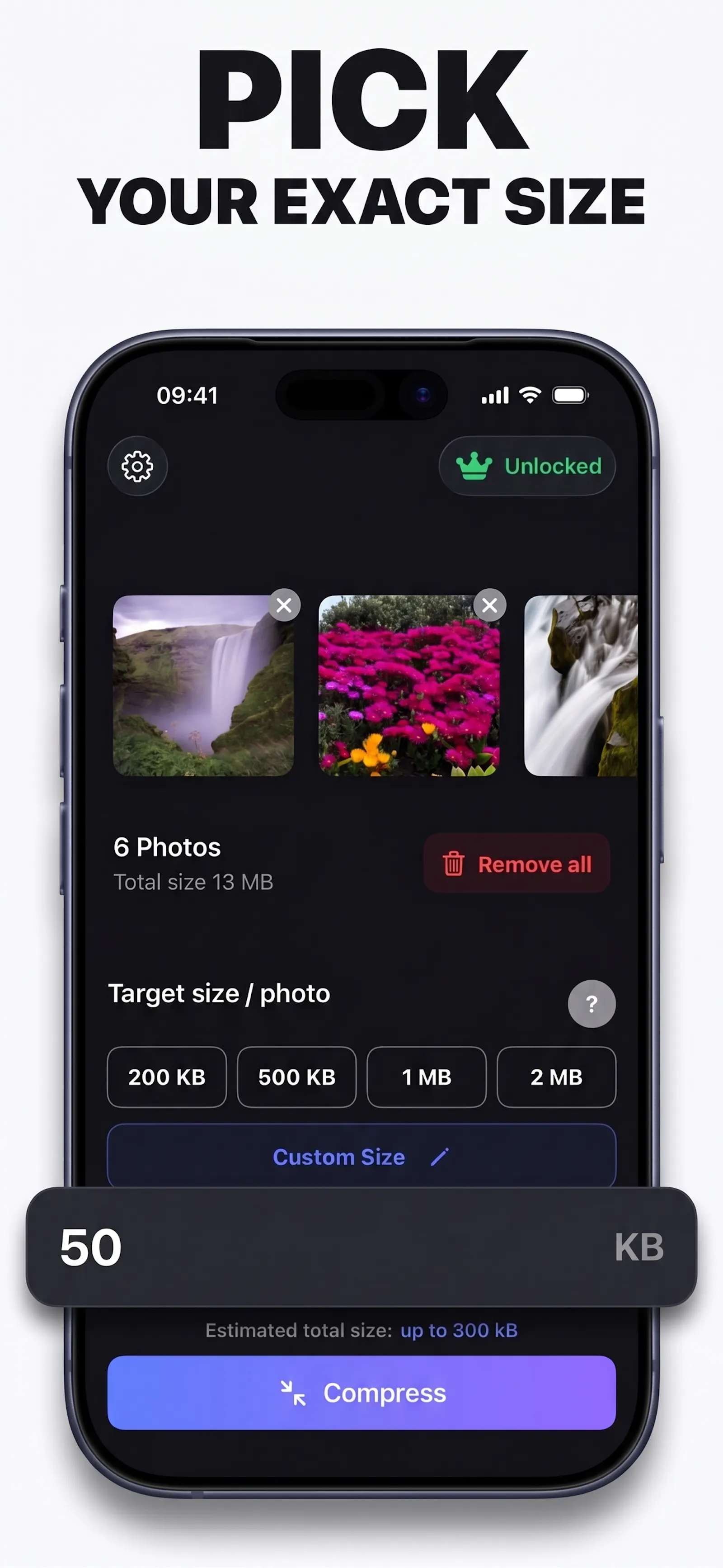 Shrink: Photo Compressor screenshot 2