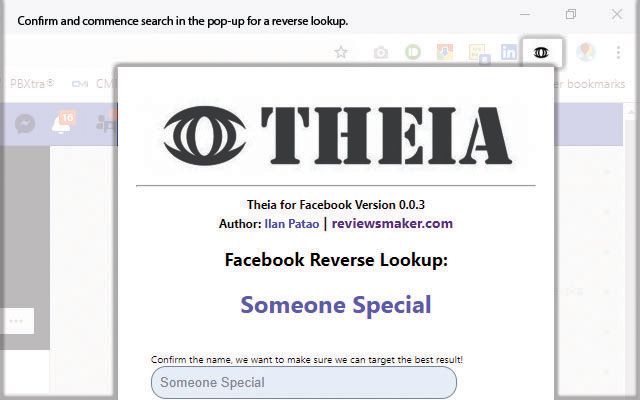 Theia for Facebook