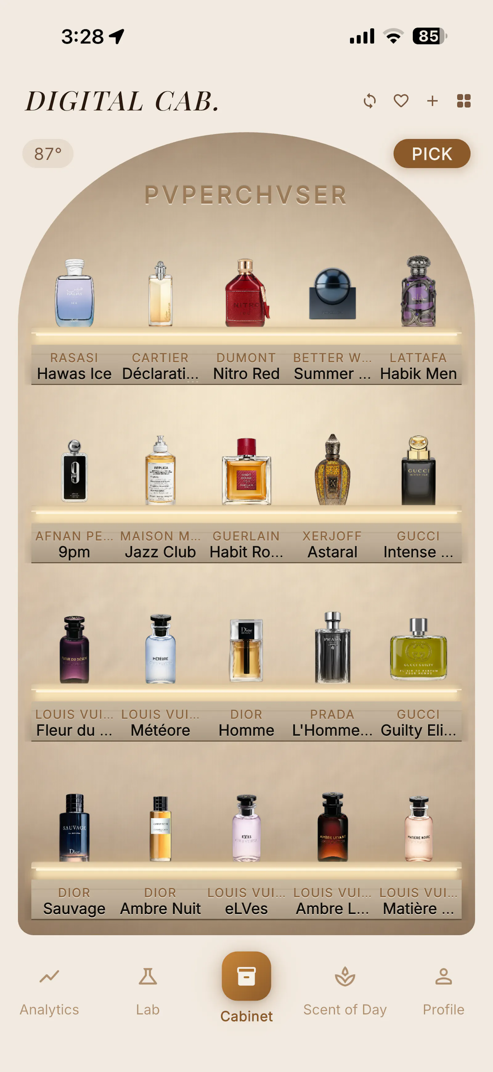 Sillage Lab screenshot 4