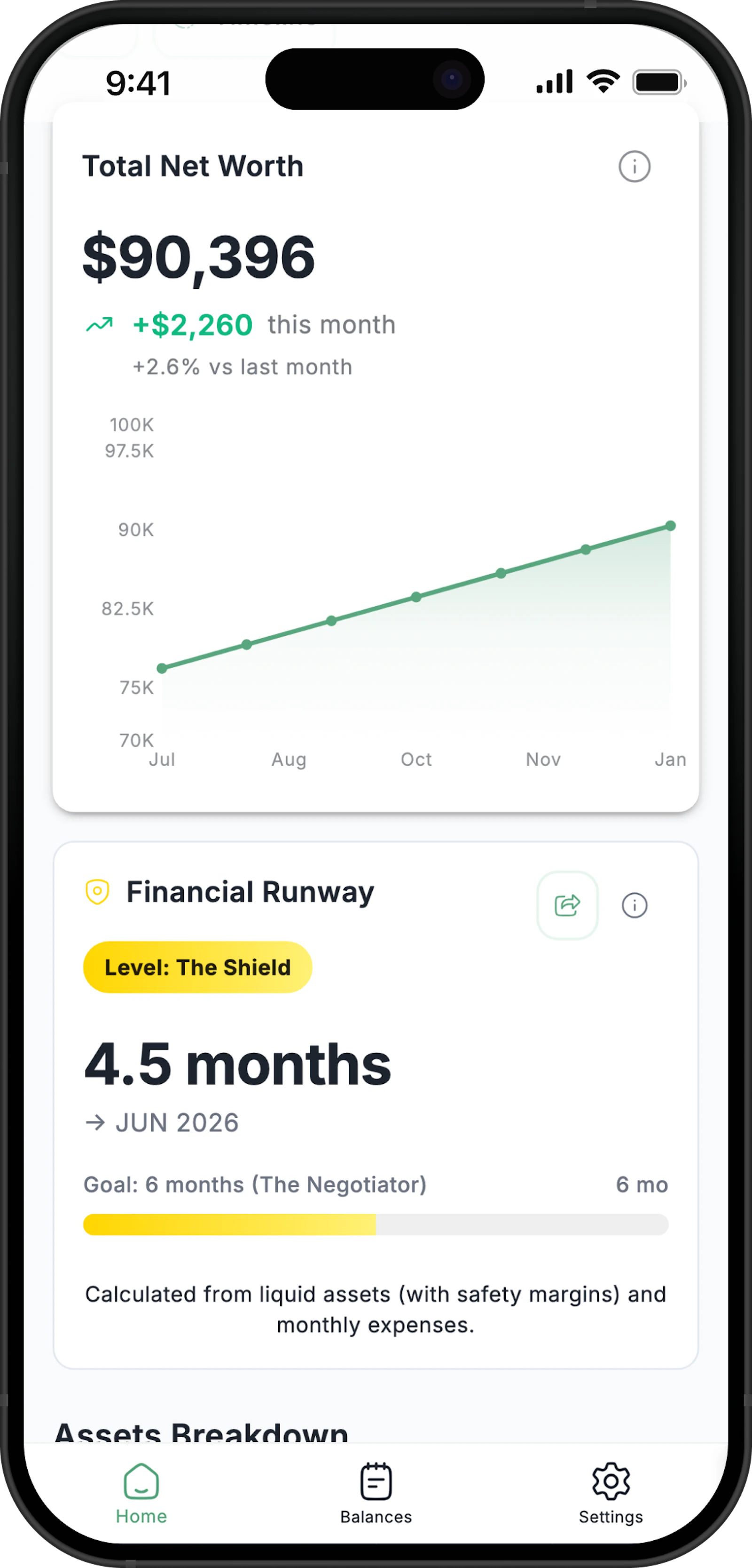 Calm Wealth Journal screenshot 3