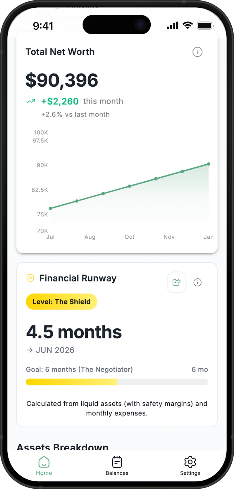 Calm Wealth Journal screenshot 3