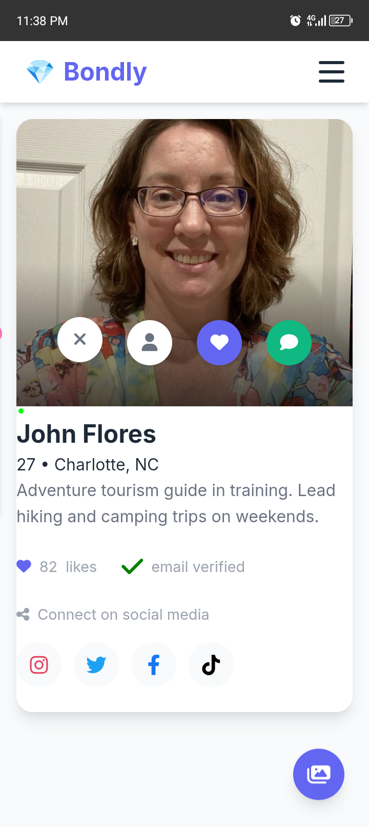 Bondlydating - Screenshot 4 preview