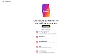 Unfollowers gallery image