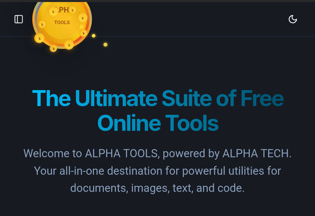 ALPHA TOOLS - Full-featured Free 15+Tools —install it like a native app  media 1