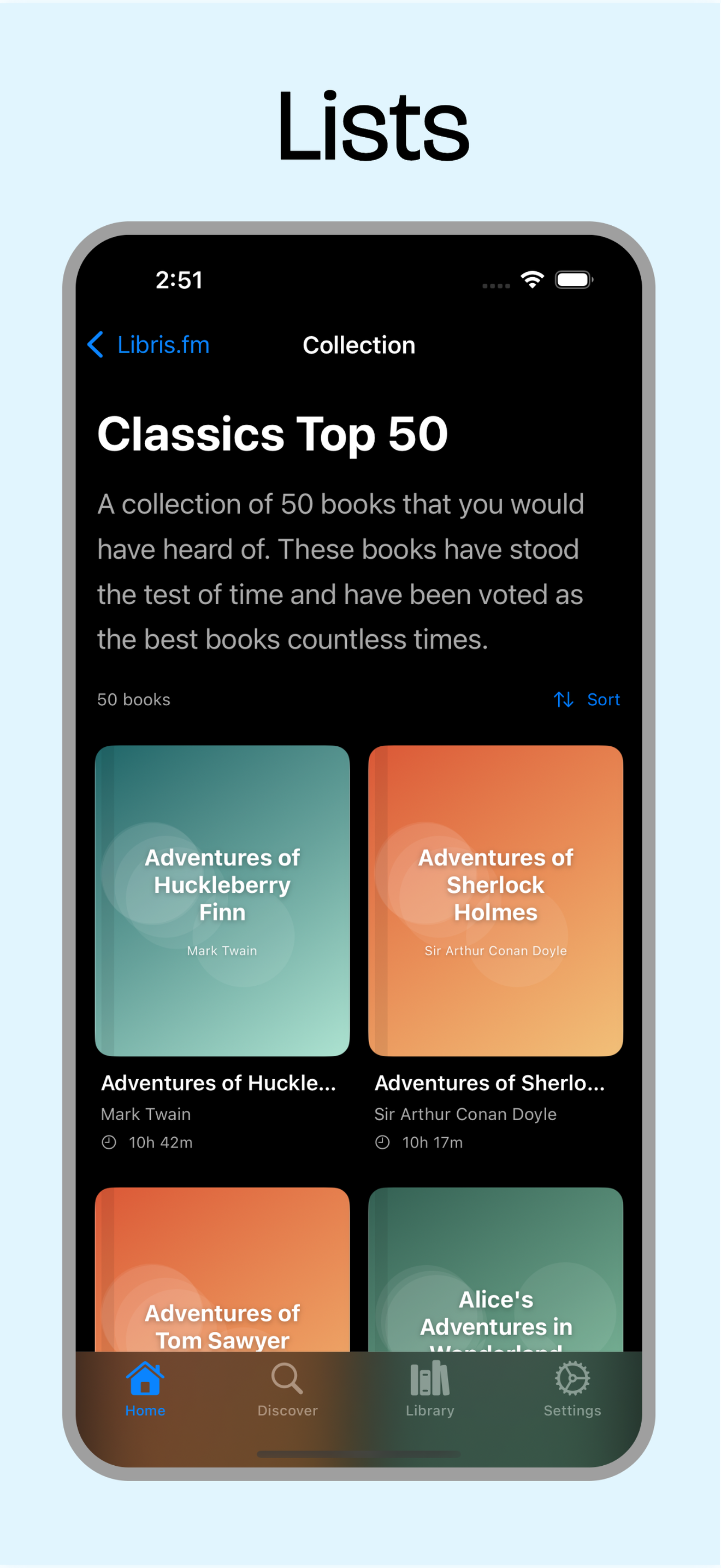 Libris.fm - 10000+ free human narrated audiobooks media 3