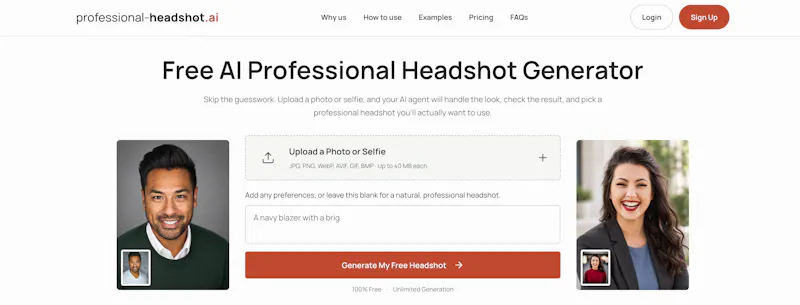 Professional-Headshot.ai screenshot 1