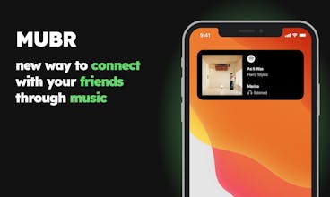 친구들과 음악을 통해 연결되는 즐거움을 발견하세요 - MUBR 플랫폼에서 음악을 즐기며 상호작용하는 친구들의 이미지