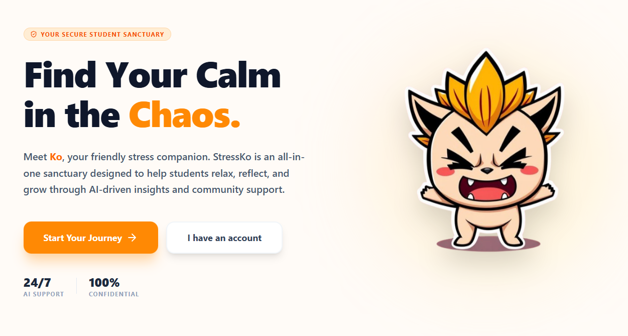 StressKo - Screenshot 3 showing product features and functionality