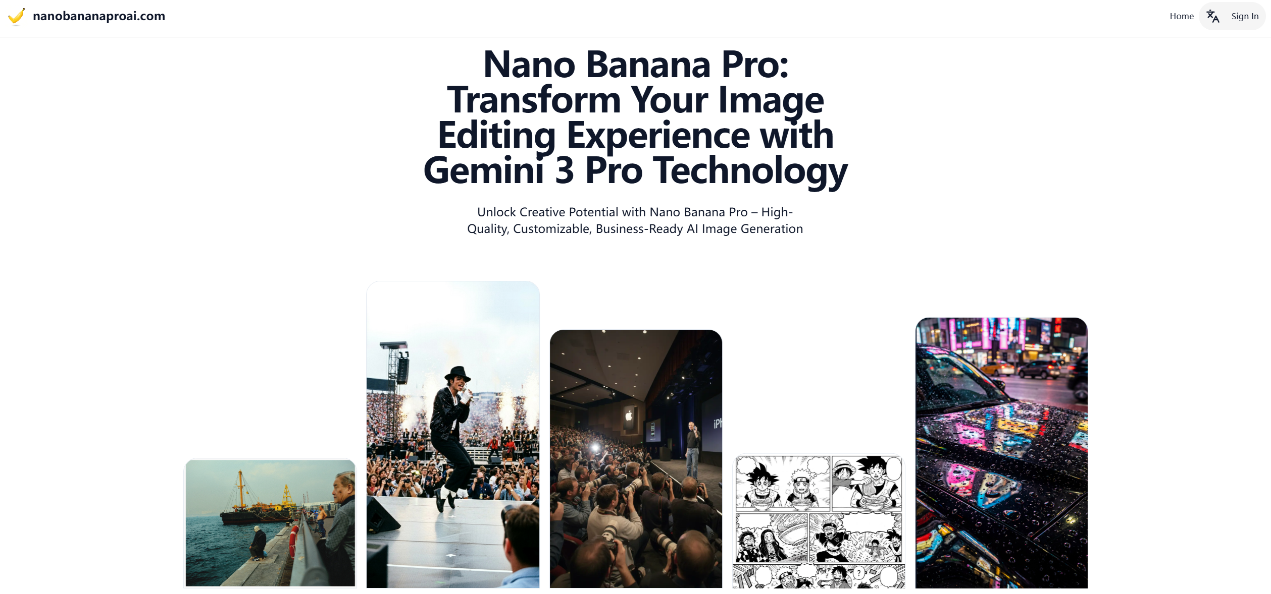 NanoBananaProAI.com gallery image