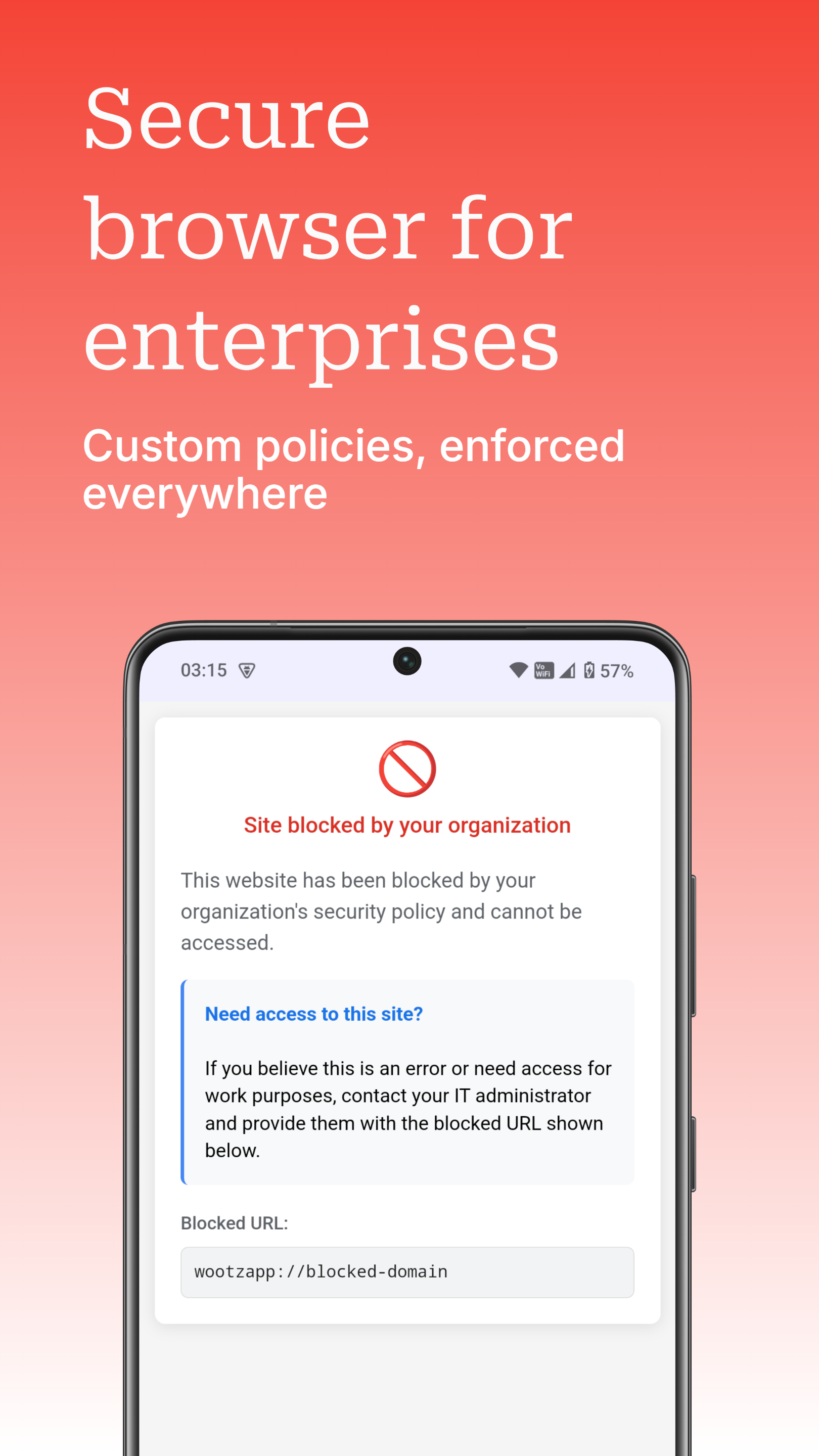 Wootzapp AI-Enforced Enterprise Browser  gallery image