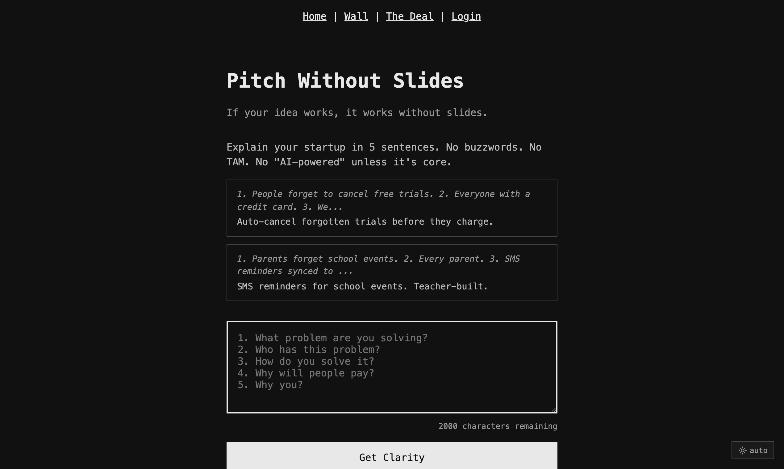 StartupCheck - Screenshot 3 showing product features and functionality