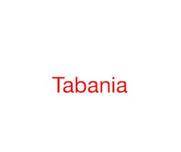 Tabania gallery image