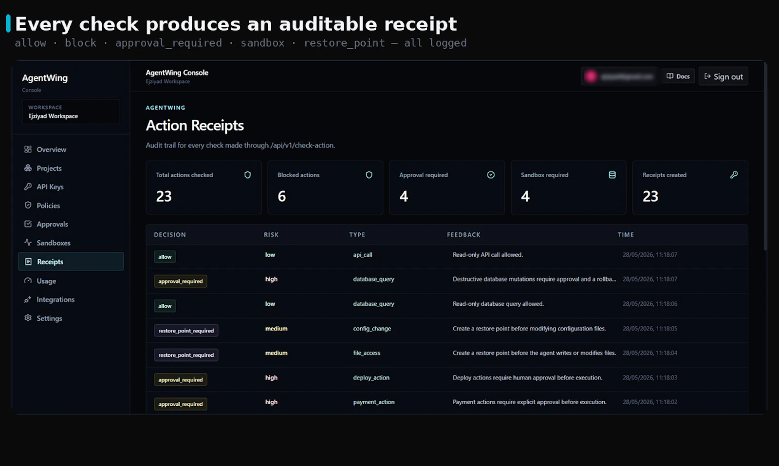 AgentWing screenshot 4