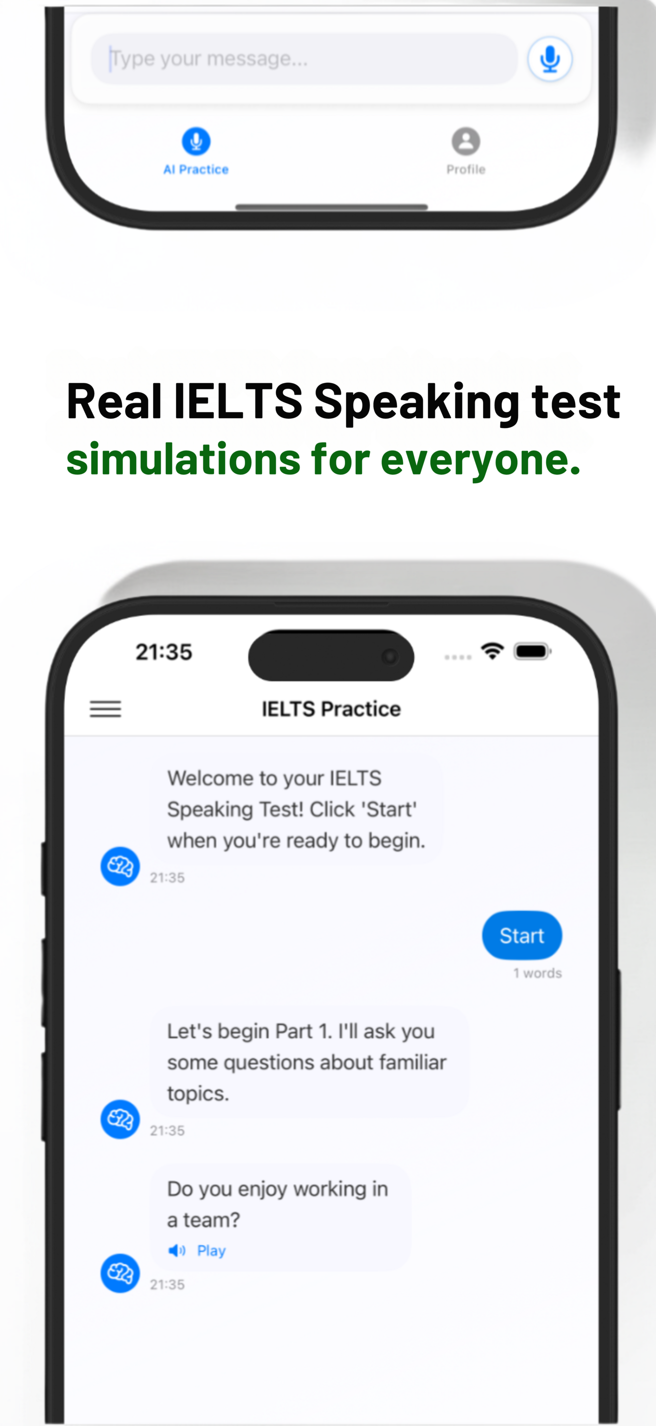 يتحدث IELTS media 4