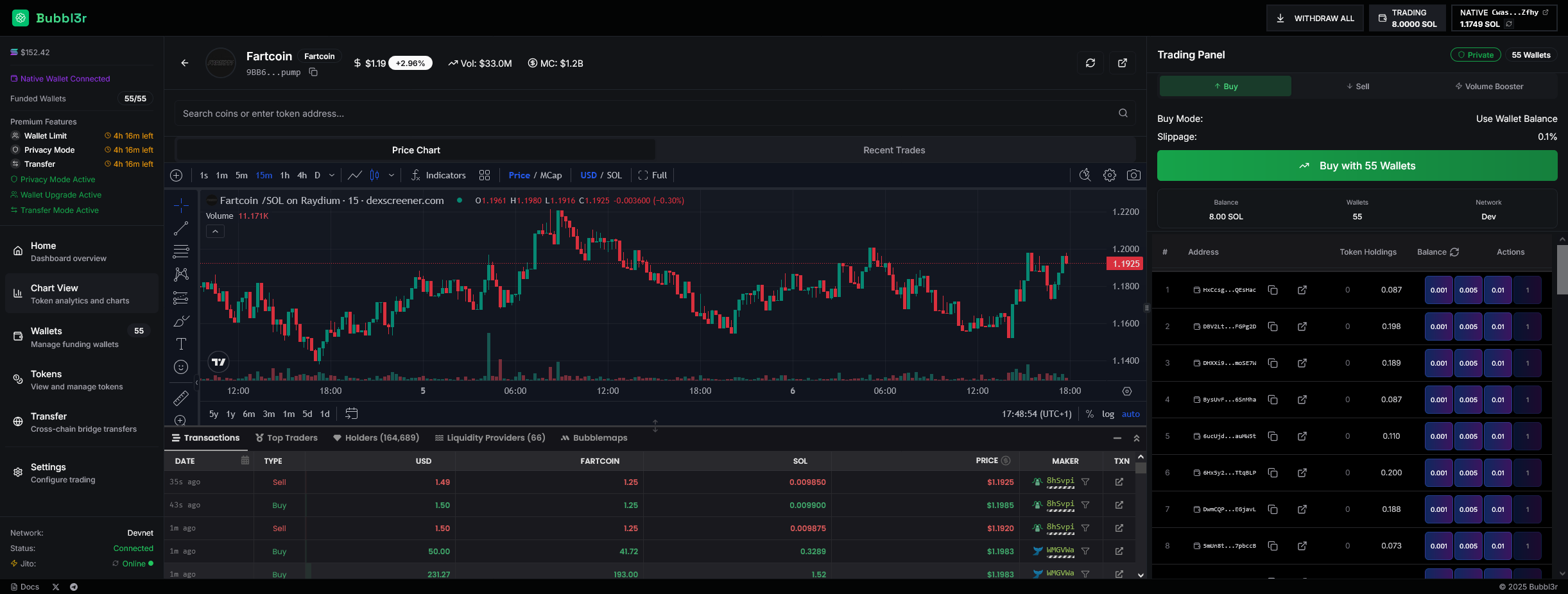 Baltb - Solana Bundler avanzado y MEV Trading Bot media 2