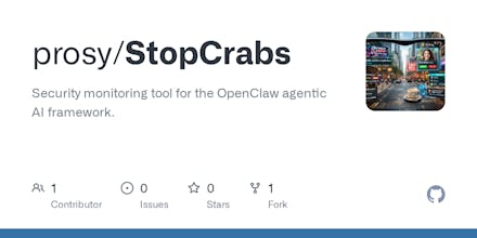 StopCrabs - Security tool for OpenClaw gallery image