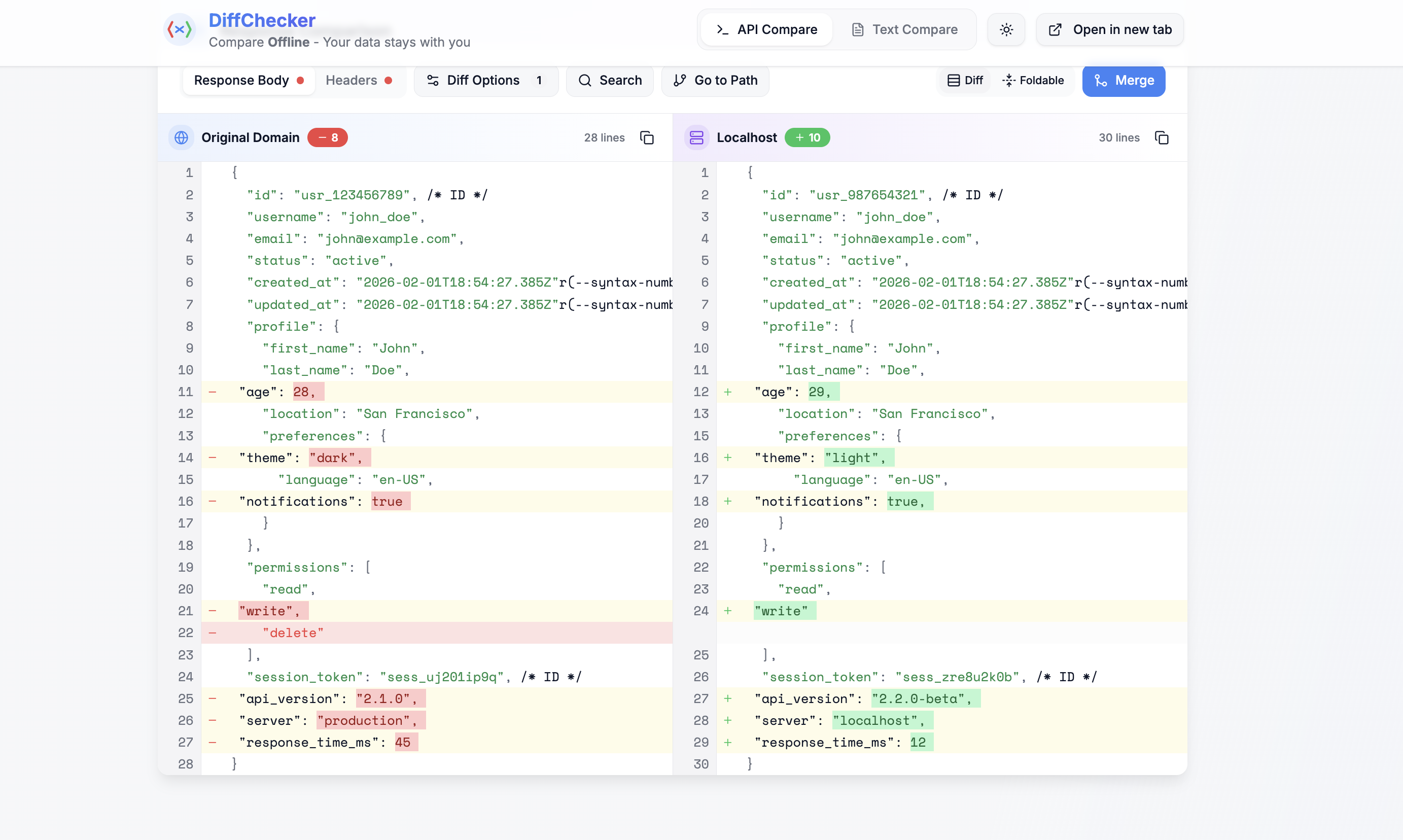 Diffchecker gallery image