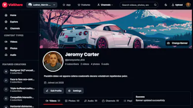 Vidshare Ultimate Media Sharing Platform gallery image