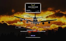 Mile High Club - The Membership Card media 3