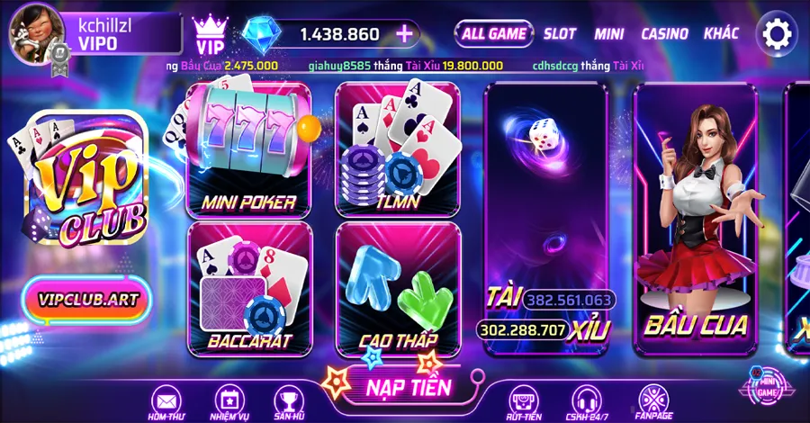Game bài đỉnh cao media 2
