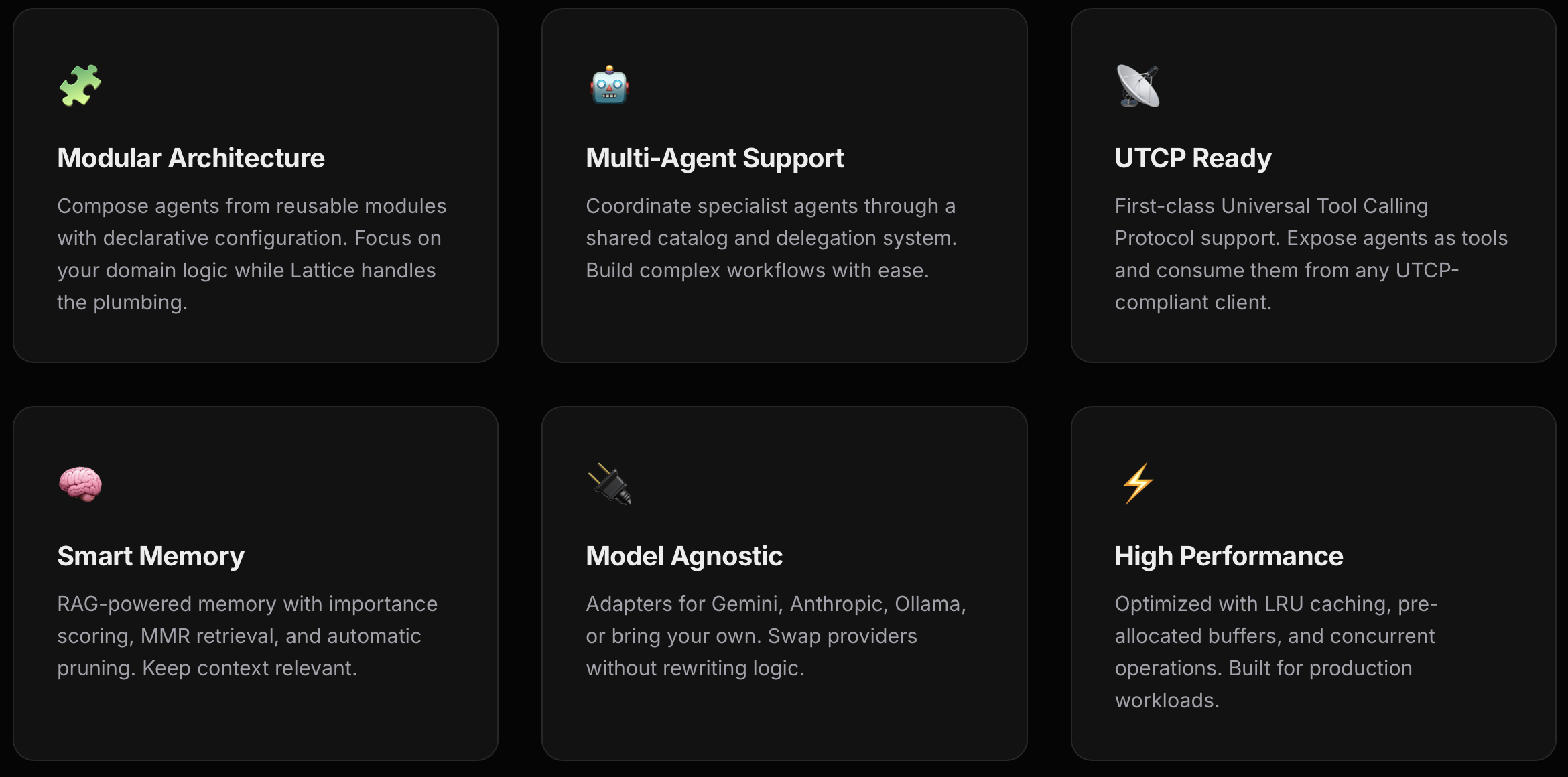 go-agent: an agent framework - Screenshot 2 showing product features and functionality