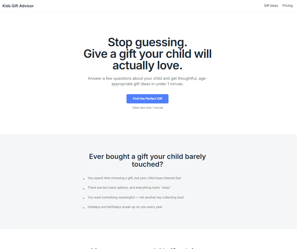 AI Gift Finder gallery image